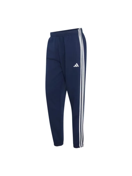 ADIDAS SPORTSWEAR Pantaloni Essentials Fleece Tapered Cuffed albastru închis alb