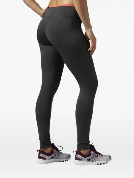 Leggings Reebok cu autograf gri