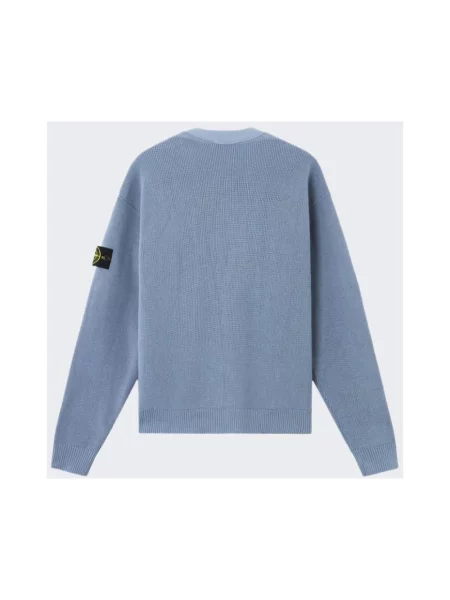 Kardigan Stone Island z kamieniami niebieski