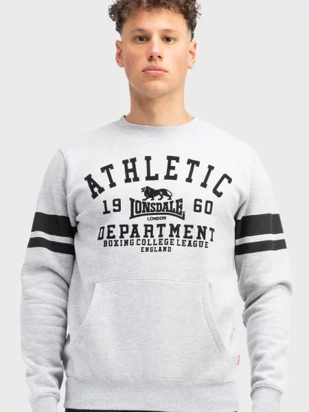 Свитшот Lonsdale серый - цена 1740 грн | Shopsy