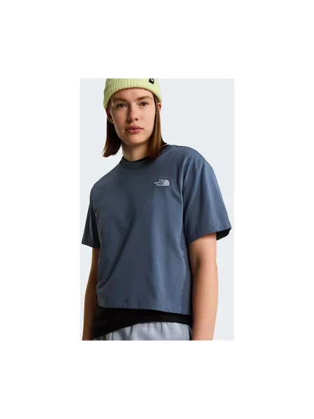 Koszulka sportowa The North Face o skróconej długości szara