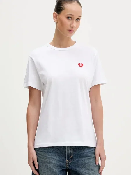 HUGO tricou din alb