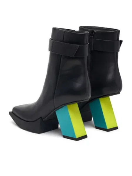 Čizme United Nude Construct Bootie HI crna