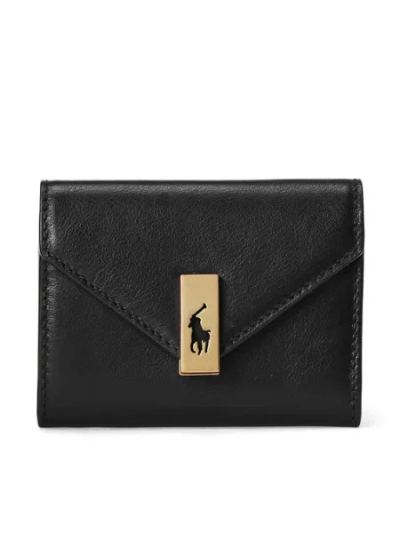 Polo Ralph Lauren Malá dámska peňaženka čierna
