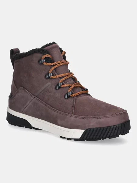 The North Face cizme de iarnă Sierra Mid Lace roșu
