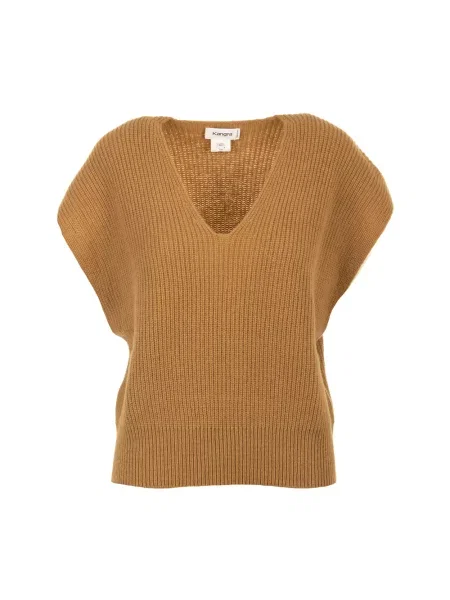 Sweter Kangra brązowy
