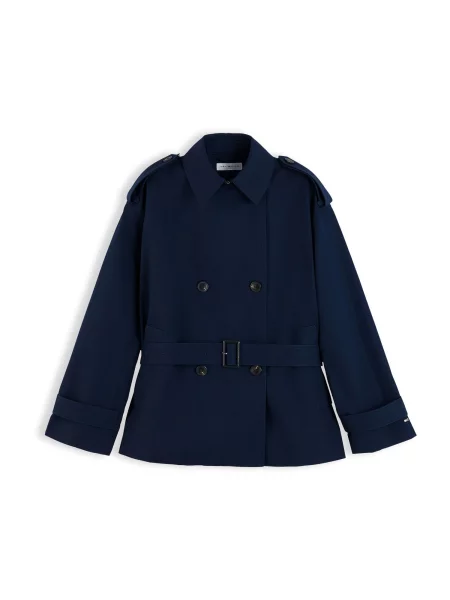 TOMMY HILFIGER Palton de primăvară-toamnă noapte albastru