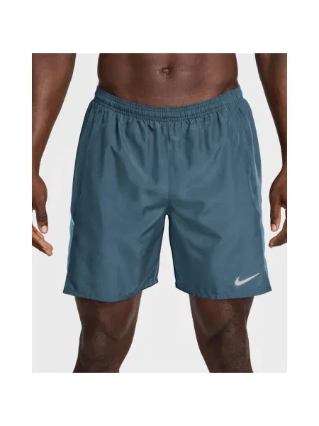 Szorty Nike Miler Dri-FIT 2 w 1 niebiesko-szary błękitny S szare