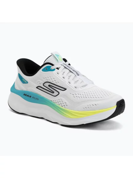 Încălțăminte de alergare pentru bărbați SKECHERS Max Run white alb