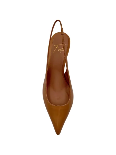 Pantofi cu toc Roberto Festa slingback maro