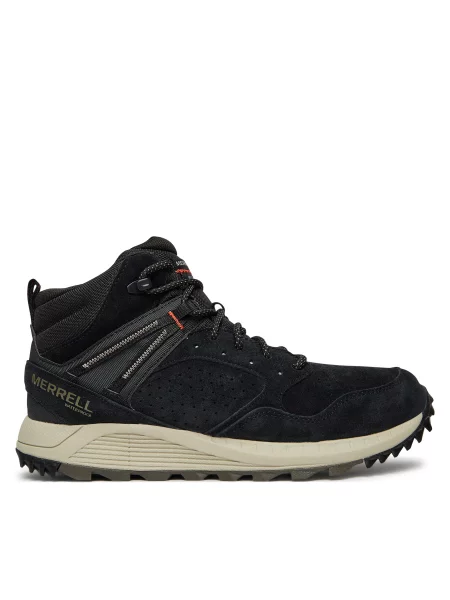 Ορειβατικά παπούτσια Merrell Wildwood Mid Ltr Wp μαύρο