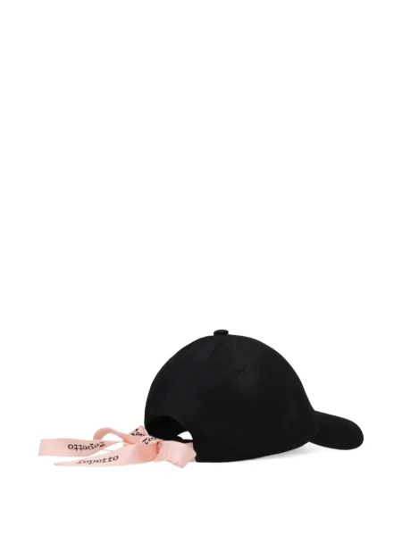 Șapcă Repetto cu broderie negru