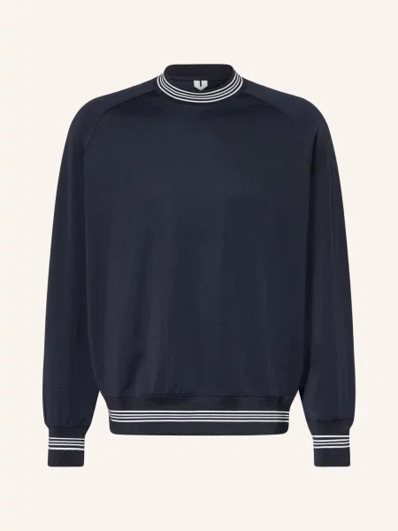 Arket Bluza Manu blau biała