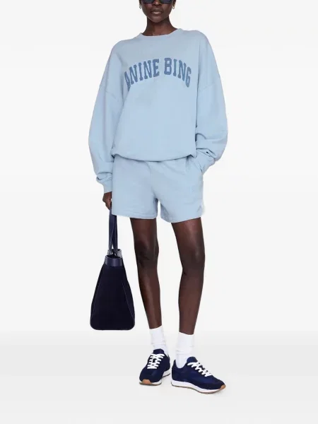 Pantaloni scurți Anine Bing albastru