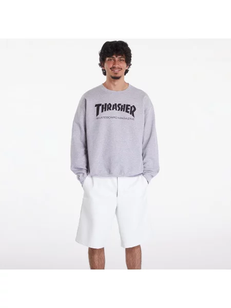 Hanorac crewneck Thrasher gri