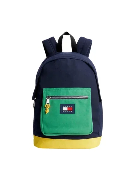 Plecak Tommy Jeans casual niebieski