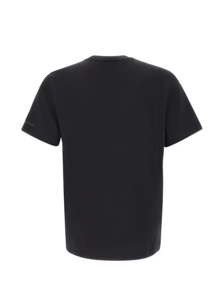 Tricou Moose Knuckles cu imagine scurt negru