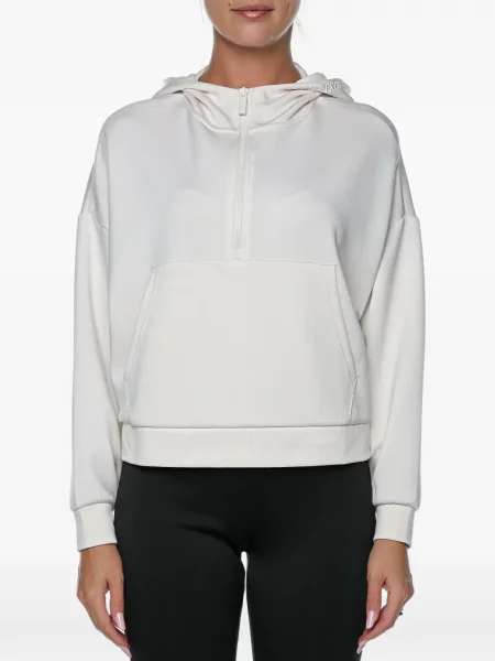 Hoodie Armani Exchange λευκό