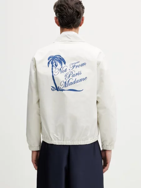 Drôle de Monsieur Slogan Palmier jachetă scurtă de bărbați