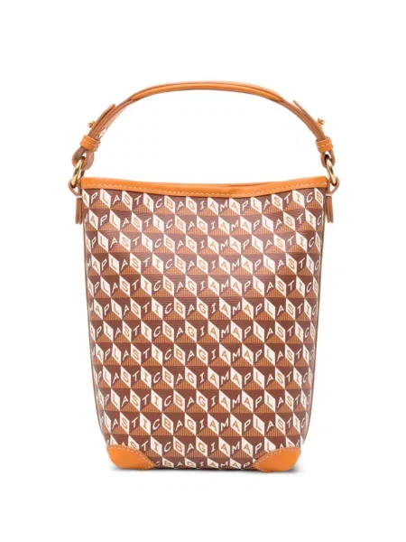 Geantă shopper Anya Hindmarch maro
