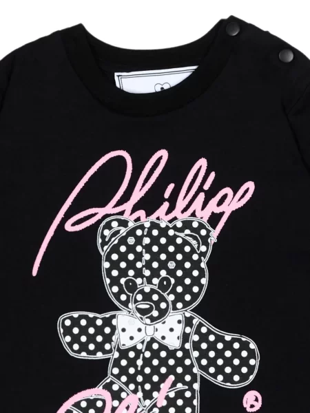 Koszulka dziecięca Philipp Plein czarna