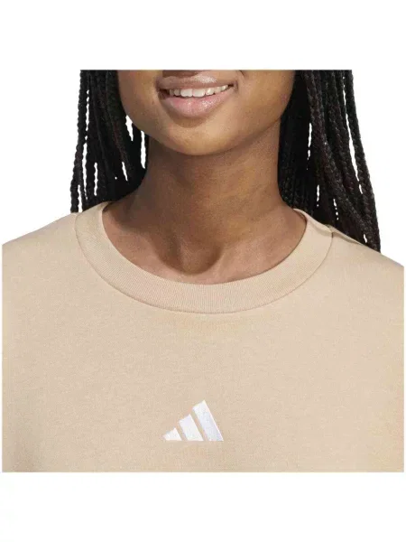 Mikina Adidas Sportswear béžová
