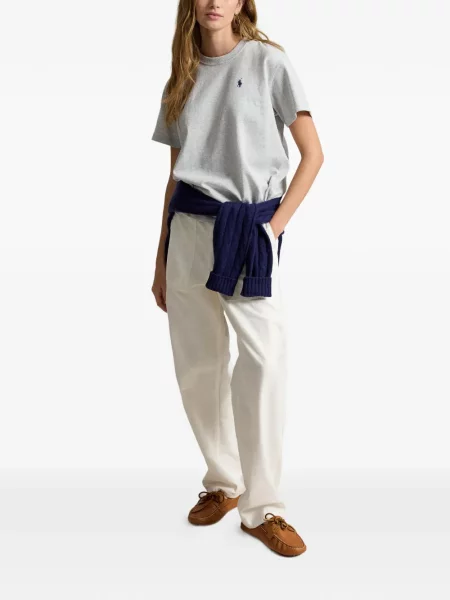 Велурени бягане с яка чорапи Polo Ralph Lauren синьо