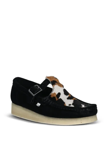 Кожени лоуфъри Clarks Originals черно