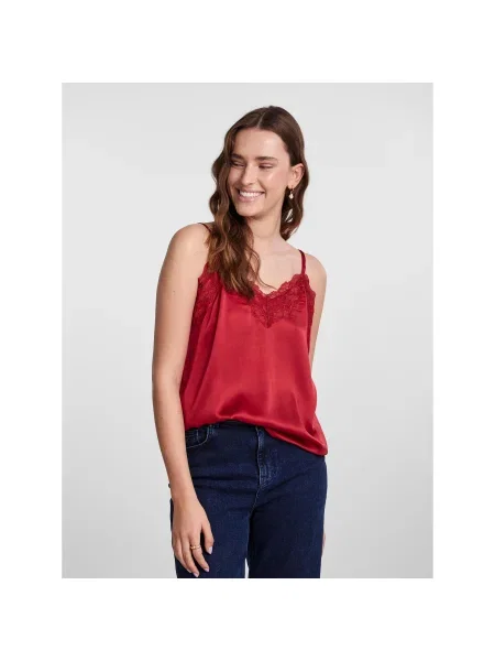 Pieces Pizsama Regular Fit piros