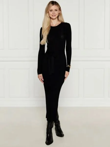 TWINSET Rochie cu cordon negru