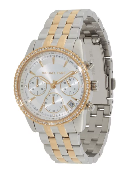 MICHAEL Michael Kors Ceas analogic RITZ auriu argintiu