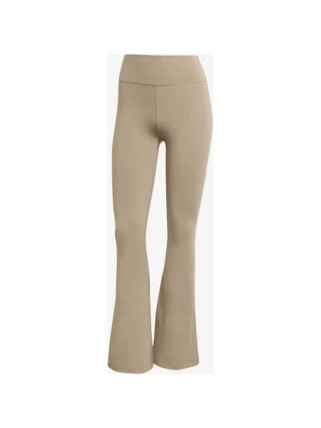 Legginsy długie adidas All Me Essentials Flare S beżowe