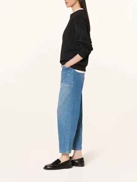 Opus Pants Džíny Barrel Melly Breeze mid blue modré