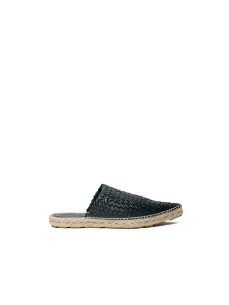 Klapki Bottega Veneta zielone