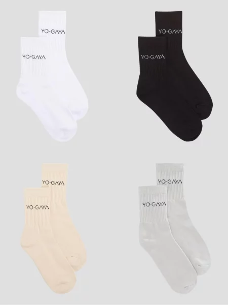 YO-GAYA Športové ponožky Socks 4 Pack Mix zmiešané farby
