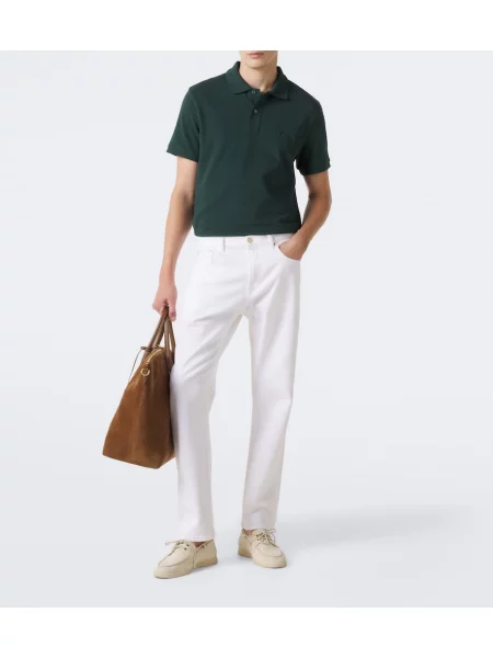 Tricou polo Ami Paris verde