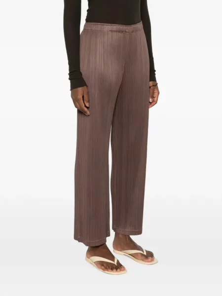Pantaloni Pleats Please Issey Miyake maro