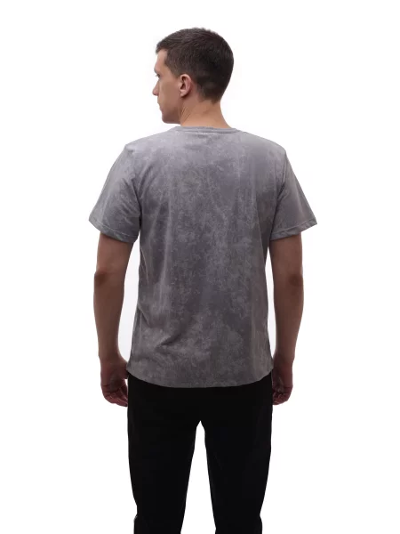Футболка STREAM світло-сірий віскоза/поліестер сіра