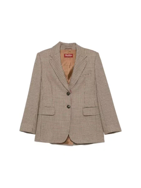 Marynarka Max Mara Studio wełniana brązowa
