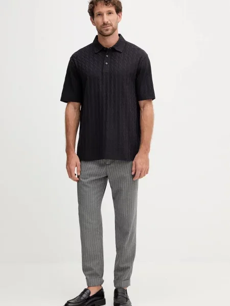 Polo majica Armani Exchange modra