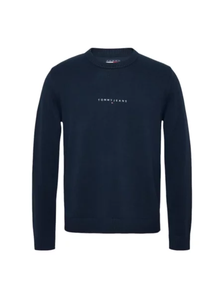 Sweter Tommy Jeans niebieski