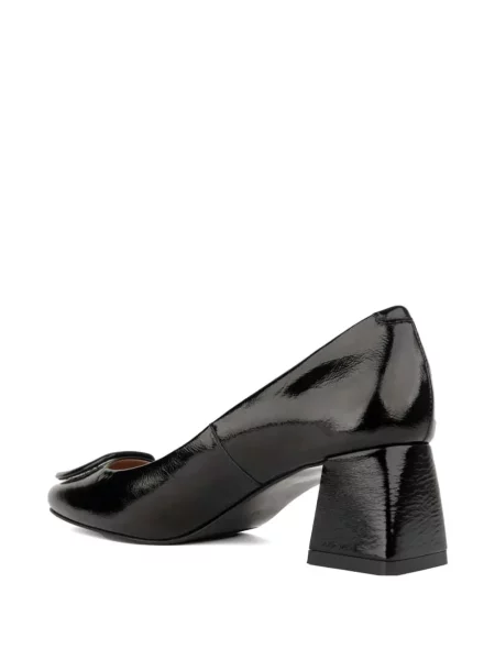Pantofi cu toc Sergio Moretti Firenze cu cataramă negru