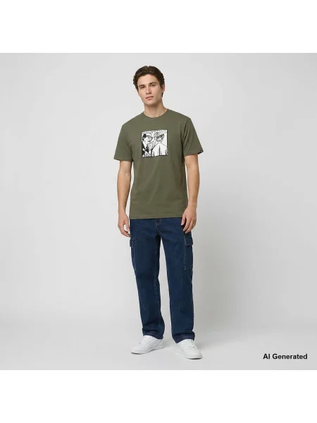 Tricou Vans verde