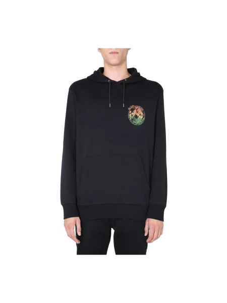 Bluza z kapturem Paul Smith czarna