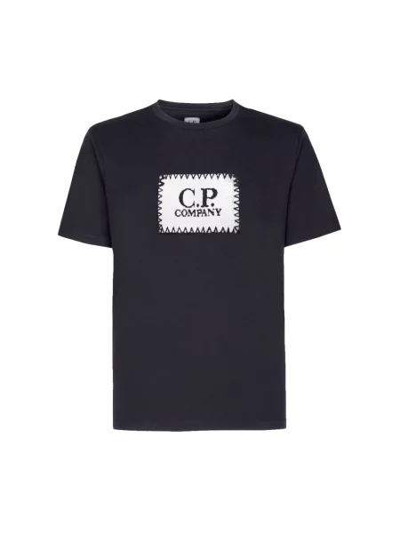 Koszulka C.p. Company z dżerseju niebieska