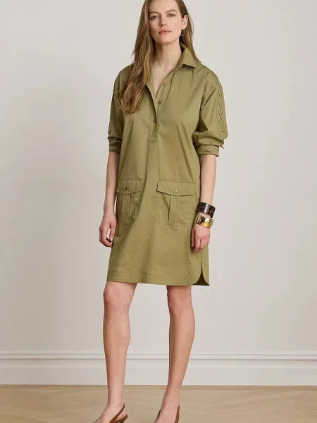 Lauren Ralph Lauren rochie cu verde