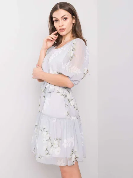 Rochie Fashionhunters de costum gri
