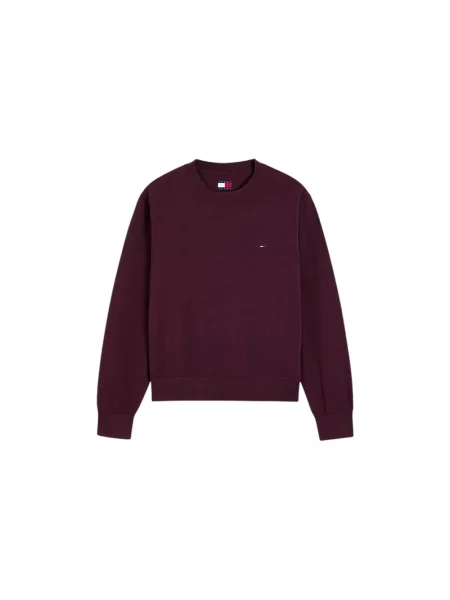 Sweter Tommy Jeans brązowy