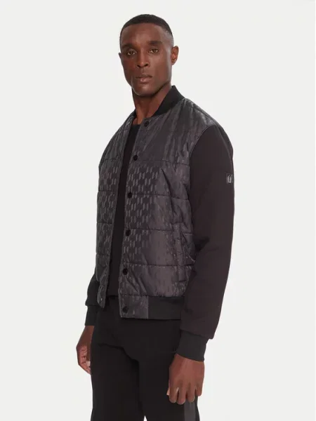 KARL LAGERFELD Bomber jakna črna