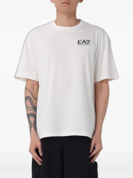 Μπλούζα Ea7 Emporio Armani με σχέδιο λευκό